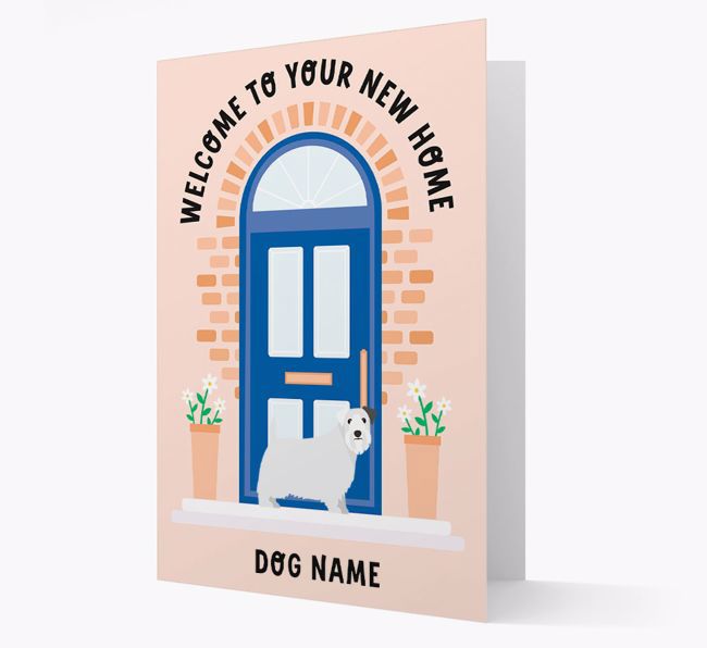 Welcome To Your New Home: Personalized {breedFullName} Card